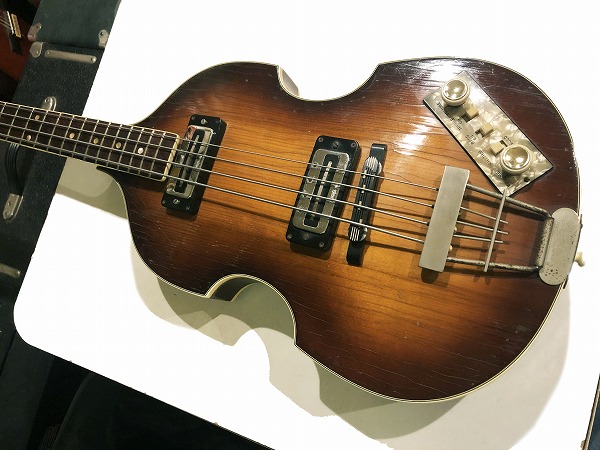 Very Rare! Hofner 1967年製 500/1 Violin Bass Vintage フロントPU 